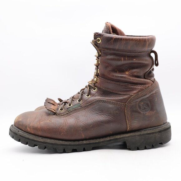 Georgia Boot Heritage 8 Logger G8041 Soft Toe Men\'s Size 13 W Brown Leather Boot main image 5